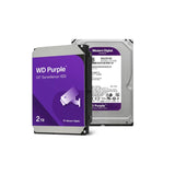 Western Digital WD Purple 2TB SATA Internal Hard Drive | 3.5” Surveillance HDD for CCTV/DVR/NVR | 24/7 Recording Support