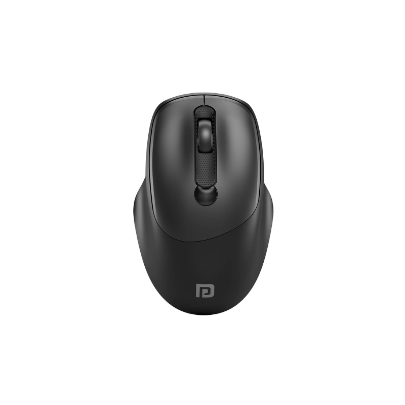 Portronics Toad 7 Wireless Mouse | Bluetooth + 2.4 GHz | Adjustable Up to 3200 DPI | Silent Clicks | Rechargeable Type‑C Battery | Ergonomic & Lightweight | Plug & Play