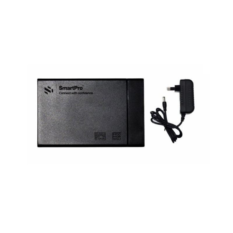 Smartpro 3.5″ SATA HDD Casing | USB 2.0 External Hard Drive Enclosure | Plug & Play Desktop Storage Solution