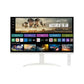 LG 32SR75U-W 32” 4K Smart Monitor | webOS | USB-C 65W | HDR10 | VA Panel | Streaming Apps | Home Office Monitor
