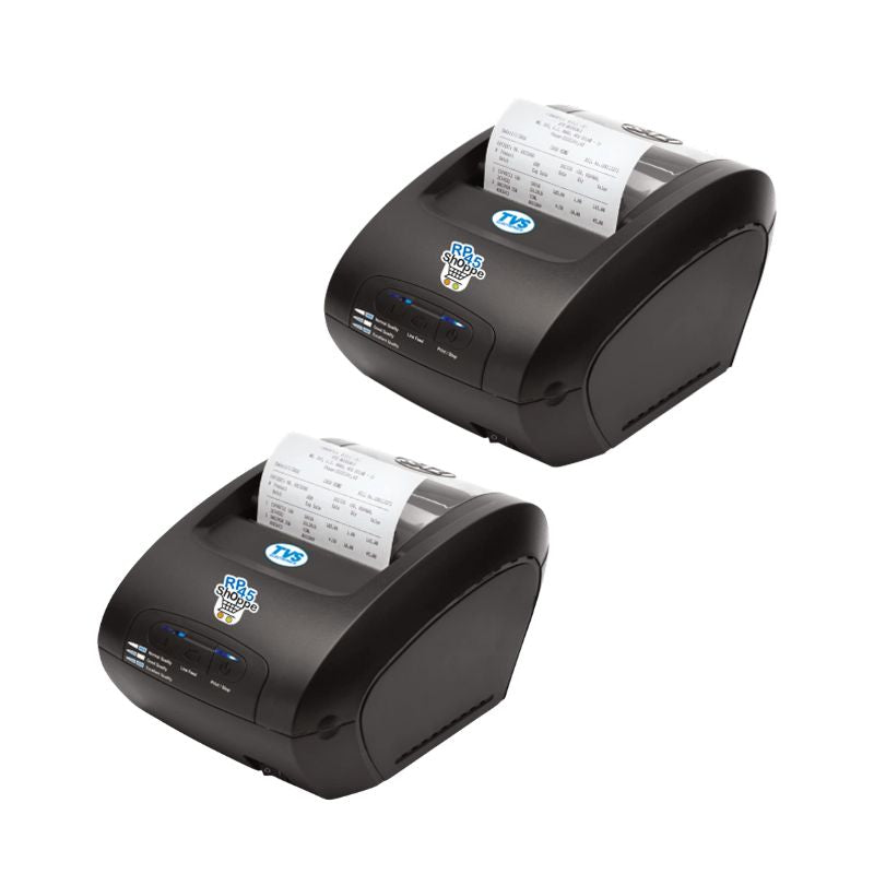 TVS RP45 Shoppe B Thermal Receipt Printer Fast and Reliable Printing for Receipts Invoices Bills and POS Systems in Retail Restaurants and Supermarkets