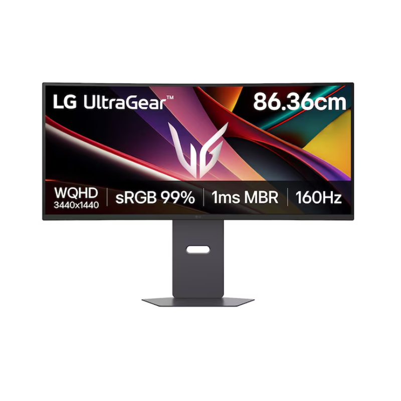 LG UltraGear 34G600A-B.BTR | 34-Inch Curved UltraWide QHD Gaming Monitor | 3440×1440 Display | 180Hz Refresh Rate | 1ms Response Time | 21:9 Aspect Ratio | Immersive Gaming Monitor | Anti-Glare Screen