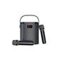 FINGERS 2Mic-GrooveBox Portable Party Speaker | Dual Wireless Rechargeable Mics | 30W Jaw-Dropping Bass | Karaoke Mode with Voice Changer | 6.5-Hour Playtime