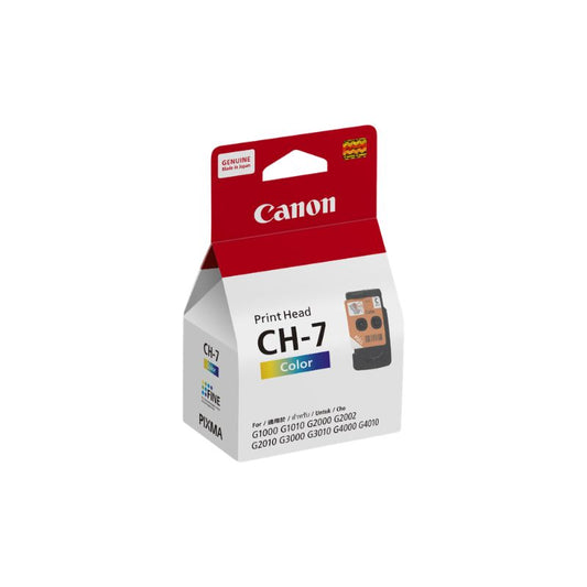 CH 7 Colour Print Head for Canon Printers | Genuine Replacement Color Printhead | High Quality Inkjet Printing | Compatible Canon Printer Accessory
