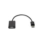 HP DisplayPort to VGA Adapter | High-Quality Video Converter | Plug & Play Connectivity | Stable Analog Display Output | Compact Design for Laptops & PCs