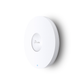 TP-Link EAP650 Ultra-Slim Wireless Access Point | Omada True WiFi 6 AX3000 | DC Adapter Included | Mesh, Seamless Roaming, WPA3, MU-MIMO | Remote & App Control | PoE+ Powered | Multi Control Options