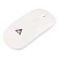 Punta Flyer White Wireless Mouse | 2.4GHz USB | 1200 DPI Optical Sensor | Plug & Play | Ergonomic Design | White