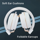 Zebronics Zeb-Storm On Ear Wired Headphone with 3.5mm Jack| Built in Microphone for Calling| 1.5 Meter Cable| Soft Ear Cushion| Adjustable Headband| Foldable Ear Cups and Lightweight Design
