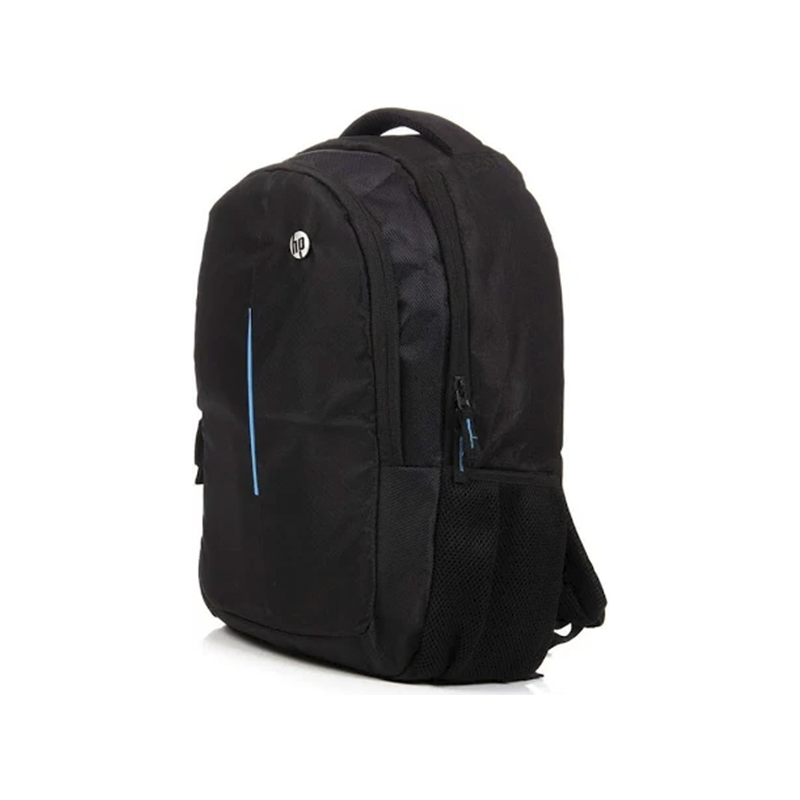 HP Black Laptop Backpack | Durable Polyester Material, Padded Laptop Compartment up to 15.6 Inch, Multiple Storage Pockets, Comfortable Shoulder Straps | Office, College & Travel Bag