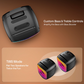 boAt Party Pal 63 Pro w/ Wireless Mic for Karaoke| 8HRS Playback| RGB LEDs & TWS Feature 30 W Bluetooth Party Speaker