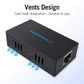 Vention HDMI Extender Over Single CAT6/CAT7 Network Cable HD 1080P with EDID Display| 1 Transmitter and 1 Receiver| 60 Meters