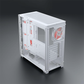 daWg W-X Series 540 Computer Case (White) | Mid Tower PC Cabinet | Micro-ATX & Mini-ITX Compatible | Durable Metal Chassis | Home, Office & Gaming PC Build