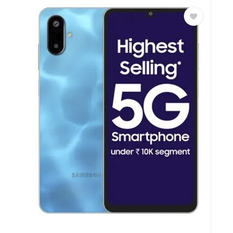 Samsung FO6  5G Smartphone | 6.7" HD+ Display | 4GB RAM, 64GB Storage | Dimensity 6300 Processor | 5000 mAh Battery | Dual 50MP + 2MP Rear Camera