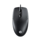 HP M050 Wired Optical Mouse | USB Connectivity | 1200 DPI Optical Sensor | 3 Buttons | Ergonomic Ambidextrous Design | Plug & Play | Black
