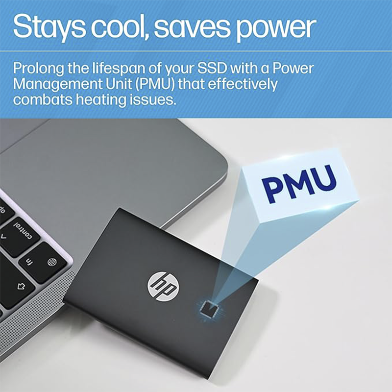 HP P500 Portable SSD 1TB | Ultra-Fast USB 3.2 Storage Drive | High-Speed Data Transfer | Compact & Durable Portable Design | Reliable Backup Solution for Laptop & PC | Secure External Solid State Drive