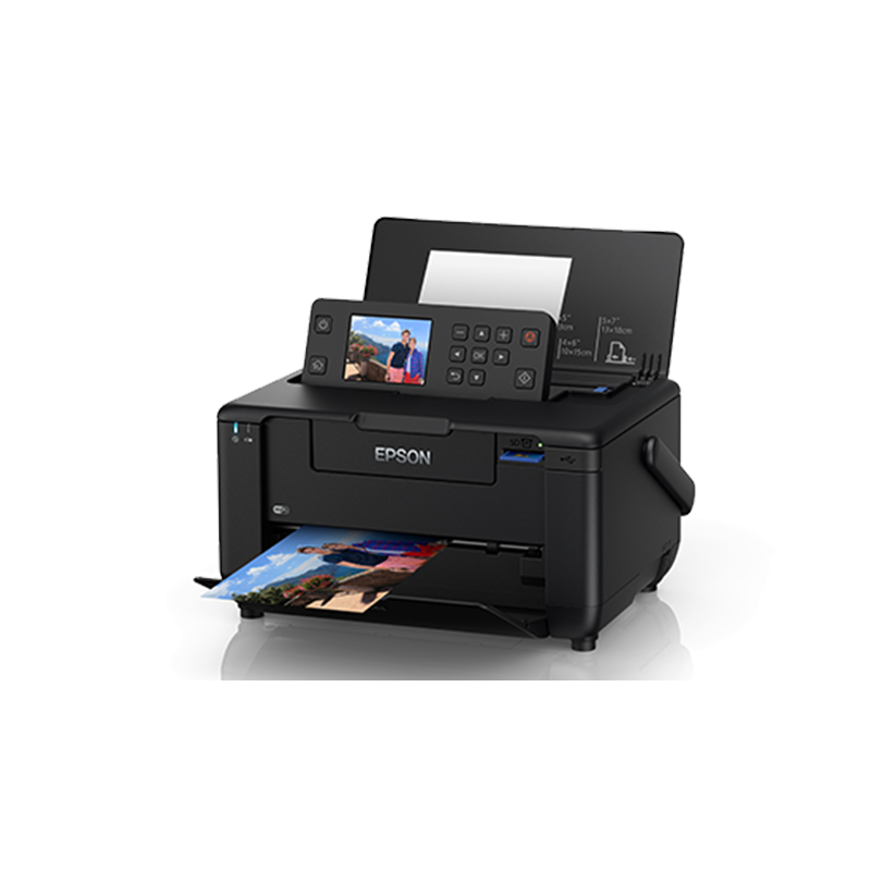 Epson PictureMate PM520 Portable Photo Printer – High-Quality Borderless Photo Printing | Wi-Fi | Wi-Fi Direct | LCD Display | Mobile Printing Support | Compact Photo Studio Printer