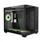 daWg W-Y Series 740 Computer Case (Black) | Mid Tower PC Cabinet | Micro-ATX & Mini-ITX Compatible | Durable Metal Chassis | Home, Office & Gaming PC Build