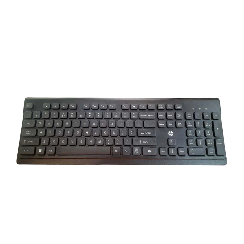 HP 115 Wired Keyboard | Full-Size USB Keyboard | Quiet Membrane Keys | Spill-Resistant Design | Plug & Play | Ergonomic Layout | Black