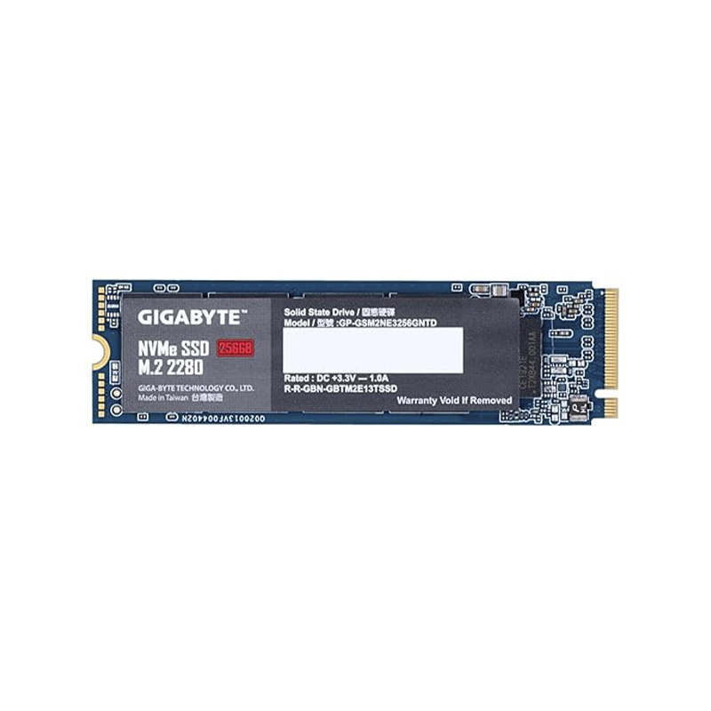 GIGABYTE 256 GB M.2 NVMe PCIe 3.0×4 Internal SSD – High‑Speed NVMe Storage, M.2 2280 Form Factor
