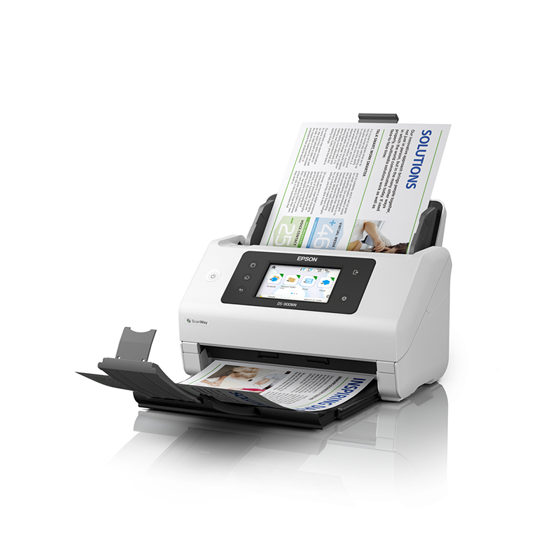 Epson DS-900WN EPIL Wireless High-Speed Duplex Document Scanner with Wi-Fi | Ethernet & OCR Support – Professional A4 Network Scanner for Business Documents | Receipts | ID Cards & Enterprise Office Workflows