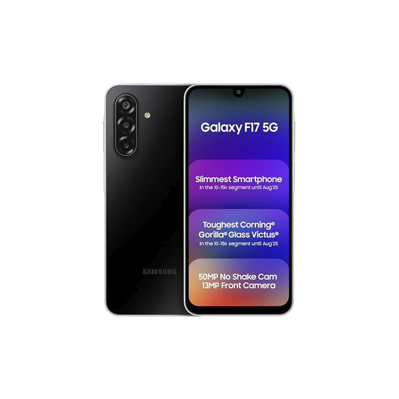 Samsung Smartphone F17 4 GB RAM, 128 GB Storage (Expandable Up to 2 TB), 6.7-inch FHD+ Display