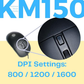 HP KM150 Wired Keyboard & Mouse Combo | USB Connectivity | Full-Size Keyboard | Optical Mouse | Plug & Play | Spill-Resistant Design | Black