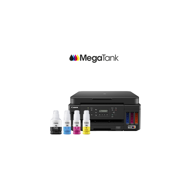 Canon MAXIFY G6070 | All-in-One Ink Tank Printer with Auto Duplex & ADF | Print Scan Copy | WiFi High Volume Office Printer | Low Cost Business Printing Solution | Smart Multifunction InkTank Printer