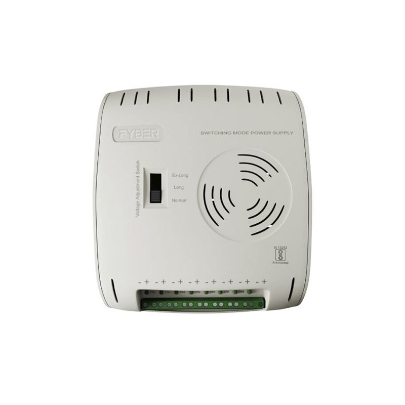 Fyber 12V 10A CCTV SMPS Power Supply | Heavy-Duty Metal Enclosure | Stable Power Output | Ideal for DVR|NVR Systems| CCTV Cameras & Security Installations