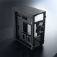 daWg W-V Series 210 Computer Case (Black) | Mid Tower PC Cabinet | Micro-ATX & Mini-ITX Compatible | Durable Metal Chassis | Home, Office & Gaming PC Build