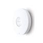 TP-Link EAP670 V2 Omada Wifi 6 Ultra- Slim AX5400 Wireless 2.5G Ceiling Mount Access Point Support Mesh,Dual-Band,OFDMA,Seamless Roaming|HE160 & MU-MIMO SDN Integrated Cloud Access & Omada App Poe+