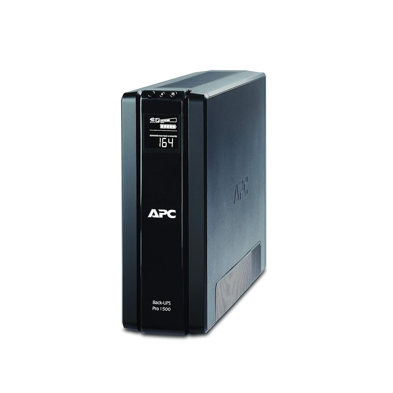 APC Back|UPS Pro 1500VA Line|Interactive UPS | High|Capacity Power Backup with LCD Display| Automatic Voltage Regulation| Surge Protection Ideal for Computers| Gaming PCs & Home Office Equipment
