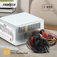Foxin 450 W SMPS – Budget ATX Power Supply, 450 W Output, Basic PC Power Unit for Desktops