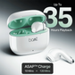 boAt Airdopes 101v2| 35H Battery| ENx Tech| 13mm Drivers| ASAP Charge| Flex-Fit Ear Tips| Stream Ad Free Music via App Support| Bluetooth Earbuds| TWS Ear Buds Wireless Earphones with mic