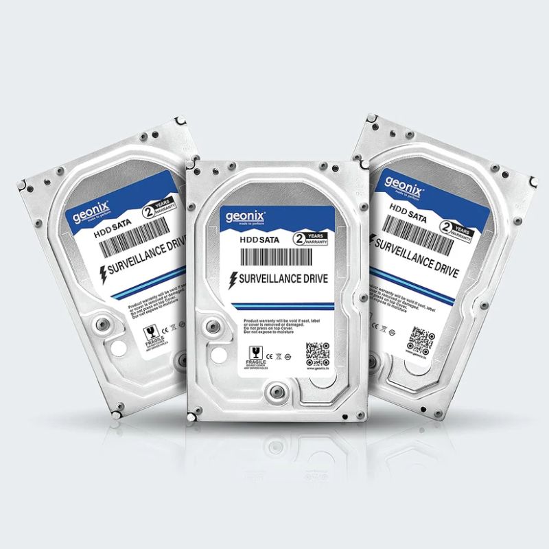 Geonix RF 6TB AV HDD | 3.5” SATA Hard Drive | Direct Vendor Warranty