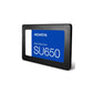 Adata 256GB 2.5" SATA III Internal SSD | Fast 520MB/s Read & 450MB/s Write| Durable 3D NAND Flash| Energy-Efficient|Wide Compatibility for Laptops & Desktops| Perfect Storage Upgrade for Smooth Performance