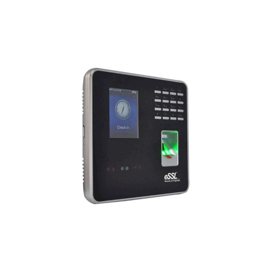 ESSL MB20+ID Fingerprint & Face Biometric Attendance & Access Control Machine – Multi-Verification (Fingerprint, Face, RFID, Password), 50,000 Log Storage, TCP/IP & USB Connectivity for Offices, Schools, and Factories
