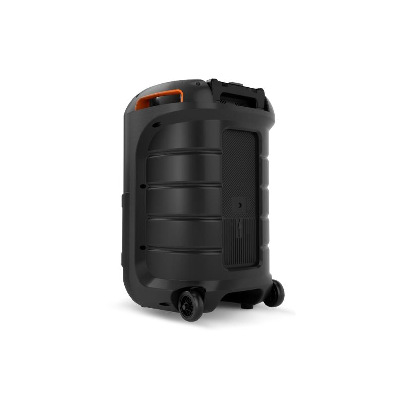 FINGERS RollingParties-51 Trolley Speaker | 50W High-Octane Sound | 2 Wireless Mics Included | 15-Hour Playtime | 12" Powerful Driver | RGB Party Lights