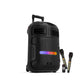 FINGERS RollingParties-51 Trolley Speaker | 50W High-Octane Sound | 2 Wireless Mics Included | 15-Hour Playtime | 12" Powerful Driver | RGB Party Lights