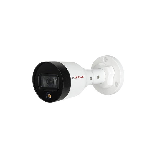 CP PLUS 2MP Full HD IP Outdoor Bullet Camera | STQC Model | Model: CP-UNC-TA21L3C-LQ | Color Night Vision | IR Night Vision | 3.6mm Fixed Lens | Built-in Mic | IP67 Weatherproof