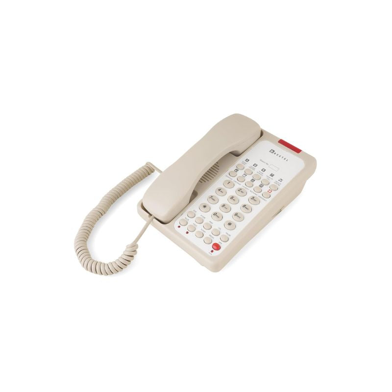 Beetel H95 Hotel Landline Phone |Corded PBX Telephone for Guest Rooms with Speakerphone|10 Programmable Guest Service Keys| Speed Dial|Message Lamp|Adjustable Ringer| Desk or Wall Mountable