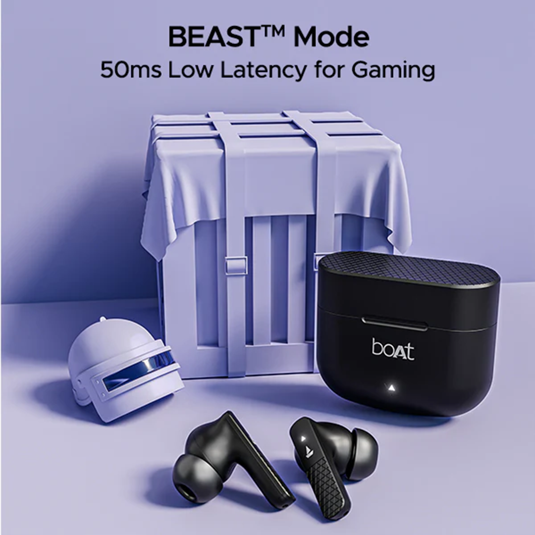 boAt Airdopes 91 True Wireless Earbuds with 45H Playback | ENx™ Calling & Type-C Fast Charging