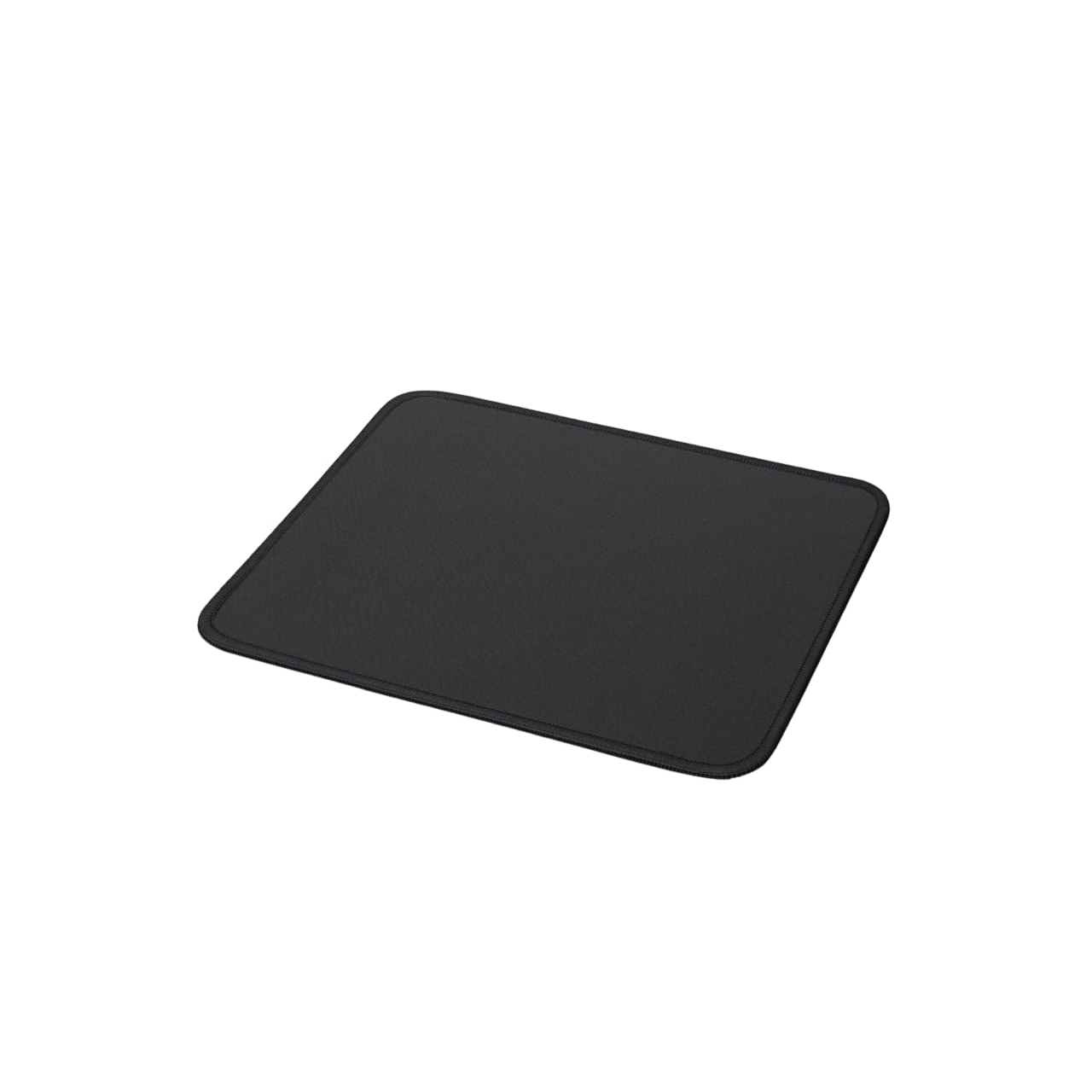 Logitech Premium Anti-Slip Black Mouse Pad |Smooth Tracking Surface|Durable Stitched Edges| Non-Slip Rubber Base|Optimized for All Mouse Types