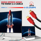 Honeywell HDMI Cable v1.4 with Ethernet| 3D/4Kx2K Ultra HD Resolution| 49.2ft/15 Meter| 10.2 GBPS Transmission Speed| Compatible with All HDMI Devices Laptop Desktop TV Set-top Box Gaming Console |Black