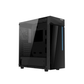 Gigabyte GB-C200G Black Mid-Tower PC Cabinet with Tempered Glass| ATX/Micro-ATX/Mini-ITX Support Front USB 3.0/2.0 Ports |Sleek Gaming & Office Case