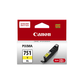 Canon CLI-751 XL Grey Ink Cartridge for PIXMA Printers | High Capacity Dye Ink | Smooth Grayscale Photo Printing | Genuine XL Ink Tank