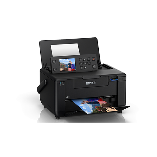 Epson PictureMate PM520 Portable Photo Printer – High-Quality Borderless Photo Printing | Wi-Fi | Wi-Fi Direct | LCD Display | Mobile Printing Support | Compact Photo Studio Printer