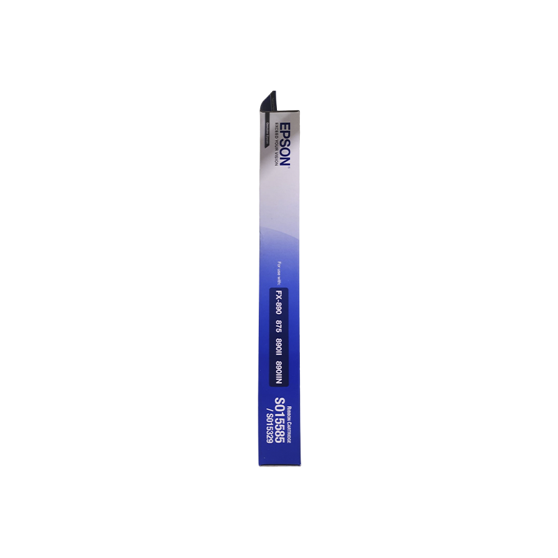 Epson FX890/875 Ribbon Cartridge – Genuine Black Fabric Ribbon for Dot Matrix Printers, Ideal for Invoices, Receipts, Multi-Copy Forms, and Continuous Stationery Printing