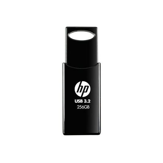HP 712w 256GB USB 3.2 Flash Drive – Ultra-High Capacity Portable Storage| Fast Data Transfer| Durable Compact Design for Laptops| Desktops & Everyday Use