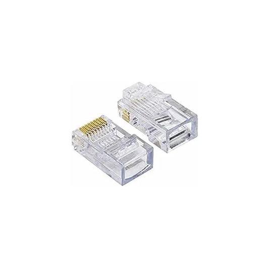 D‑Link Cat6 RJ45 Keystone Jack | Punch-Down Network Connector, T568A/T568B Wiring Compatible, Gold-Plated Contacts, Durable ABS Housing for LAN, IP Cameras & Office Networks