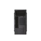 Fingers Turbo-Neo N2 Fashion PC Case | Supports Micro-ATX & Mini-ITX Motherboards | 4 PCI Expansion Slots | Up to 250mm GPU Support | Durable SPCC Chassis | Includes Power Supply & Power Cord | Professional Black Finish